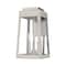 Livex Lighting Oslo 3 Light Brushed Nickel Outdoor Wall Lantern 20855-91 - alternate 5