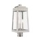 Livex Lighting Oslo 3 Light Brushed Nickel Outdoor Post 20856-91 - alternate 1