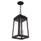 Livex Lighting Oslo 3 Light Black Outdoor Pendant Lantern 20857-04 - alternate 6