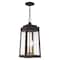 Livex Lighting Oslo 3 Light Bronze Outdoor Pendant Lantern 20857-07 - alternate 1