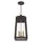 Livex Lighting Oslo 3 Light Bronze Outdoor Pendant Lantern 20857-07 - alternate 6