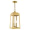Livex Lighting Oslo 3 Light Satin Brass Outdoor Pendant 20857-12 - alternate 4