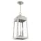 Livex Lighting Oslo 3 Light Brushed Nickel Outdoor Pendant Lantern 20857-91 - alternate 3