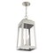 Livex Lighting Oslo 3 Light Brushed Nickel Outdoor Pendant Lantern 20857-91 - alternate 8