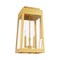 Livex Lighting Oslo 3 Light Satin Brass Outdoor Wall La 20858-12 - alternate 4