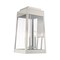Livex Lighting Oslo 3 Light Brushed Nickel Outdoor Wall Lantern 20858-91 - alternate 2