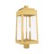 Livex Lighting Oslo 3 Light Satin Brass Outdoor Post Top Lantern 20859-12 - alternate 7