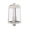 Livex Lighting Oslo 3 Light Brushed Nickel Outdoor Post Top Lantern 20859-91 - alternate 5