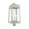 Livex Lighting Oslo 3 Light Brushed Nickel Outdoor Post Top Lantern 20859-91 - alternate 4