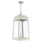 Livex Lighting Oslo 3 Light Brushed Nickel Outdoor Pendant Lantern 20860-91 - alternate 6