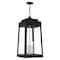 Livex Lighting Oslo 4 Light Black Outdoor Pendant Lantern 20863-04 - alternate 6