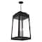 Livex Lighting Oslo 4 Light Black Outdoor Pendant Lantern 20863-04 - alternate 4