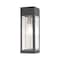 Livex Lighting Barrett 1 Light Scandinavian Gray Outdoor Wall Lantern 20873-76 - alternate 1
