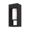 Livex Lighting Bleecker 1 Light Black Outdoor Wall Lantern 20982-04 - alternate 1
