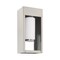 Livex Lighting Bleecker 1 Light Brushed Nickel Outdoor Wall Lantern 20982-91 - alternate 6