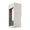 Livex Lighting Bleecker 1 Light Brushed Nickel Outdoor Wall Lantern 20982-91 - alternate 2