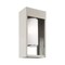 Livex Lighting Bleecker 1 Light Brushed Nickel Outdoor Wall Lantern 20983-91 - alternate 1