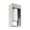 Livex Lighting Bleecker 1 Light Brushed Nickel Outdoor Wall Lantern 20983-91 - alternate 5