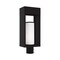Livex Lighting Bleecker 1 Light Black Outdoor Post Top Lantern 20985-04 - alternate 1