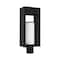 Livex Lighting Bleecker 1 Light Black Outdoor Post Top Lantern 20985-04 - alternate 2