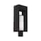 Livex Lighting Bleecker 1 Light Black Outdoor Post Top Lantern 20985-04 - alternate 4