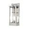 Livex Lighting Delancey 1 Light Brushed Nickel Outdoor Wall Lantern 20992-91 - alternate 1