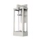 Livex Lighting Delancey 1 Light Brushed Nickel Outdoor Wall Lantern 20993-91 - alternate 1