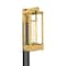 Livex Lighting Delancey 1 Light Satin Brass Outdoor Pos 20996-12 - alternate 1
