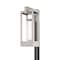 Livex Lighting Delancey 1 Light Brushed Nickel Outdoor Post Top Lantern 20996-91 - alternate 9