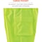 Ergodyne High Visibility Rain Pants, Polyester/Polyurethane Coating, Elastic Closure, Size S 8915BK - alternate 2