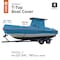 Classic Accessories Stellex Model F Center Console T-Top Boat Cover, Blue, 22 ft - 24 ft L 20-405-130501-RT - alternate 2
