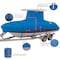 Classic Accessories Stellex Model F Center Console T-Top Boat Cover, Blue, 22 ft - 24 ft L 20-405-130501-RT - alternate 3
