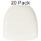 Flash Furniture Hard White Vinyl Chiavari Chair Cushion, PK20 20-BH-WH-HARD-VYL-GG - alternate 1