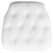 Flash Furniture Hard White Tufted Vinyl Chiavari Chair Cushion, PK20 20-SZ-TUFT-WHITE-GG - alternate 1