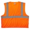 Ergodyne Economy Mesh Vest, Orange, S/M 8210HL - alternate 4