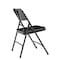 National Public Seating Folding Chair, Black, 18-1/4 In., PK4 210 - alternate 6