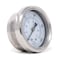 Pic Gauges 2 1/2 in Dial, 1/4 in NPT Male Center Back Location, Stainless Steel Case Material 212D-254M - alternate 4