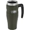 Thermos Stainless Steel Travel Mug, 16 oz., Army Green, Hot 7 Hrs, Cold 18 Hrs SK1000AG4 - alternate 3