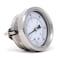 Pic Gauges 2 1/2 in Dial, 1/4 in NPT Male Center Back Location, Stainless Steel Case Material 213D-254CF - alternate 2