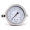 Pic Gauges 2 1/2 in Dial, 1/4 in NPT Male Center Back Location, Stainless Steel Case Material 213D-254C - alternate 1