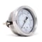 Pic Gauges 2 1/2 in Dial, 1/4 in NPT Male Center Back Location, Stainless Steel Case Material 213D-254D - alternate 4