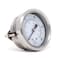 Pic Gauges 2 1/2 in Dial, 1/4 in NPT Male Center Back Location, Stainless Steel Case Material 213D-254E - alternate 2