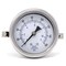 Pic Gauges Gauge, 2-1/2", 0/160psi, 1/4"CBM, w/U-Clamp, 2 1/2 in Dial, 1/4 in NPT Male Center Back Location 213D-254F - alternate 1