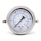 Pic Gauges 2 1/2 in Dial, 1/4 in NPT Male Center Back Location, Stainless Steel Case Material 213D-254G - alternate 1