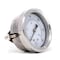 Pic Gauges 2 1/2 in Dial, 1/4 in NPT Male Center Back Location, Stainless Steel Case Material 213D-254H - alternate 2