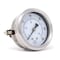Pic Gauges 2 1/2 in Dial, 1/4 in NPT Male Center Back Location, Stainless Steel Case Material 213D-254K - alternate 2