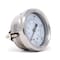 Pic Gauges 2 1/2 in Dial, 1/4 in NPT Male Center Back Location, Stainless Steel Case Material 213D-254M - alternate 4