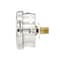 Pic Gauges 2 1/2 in Dial, 1/4 in NPT Male Center Back Location, Stainless Steel Case Material 213D-254U - alternate 3
