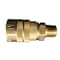 Milton M Style Industrial Air Coupler, 1/4" MNPT, PK100 716BK - alternate 1