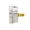 Pic Gauges 2 1/2 in Dial, 1/4 in NPT Male Center Back Location, Stainless Steel Case Material 214D-254H - alternate 4